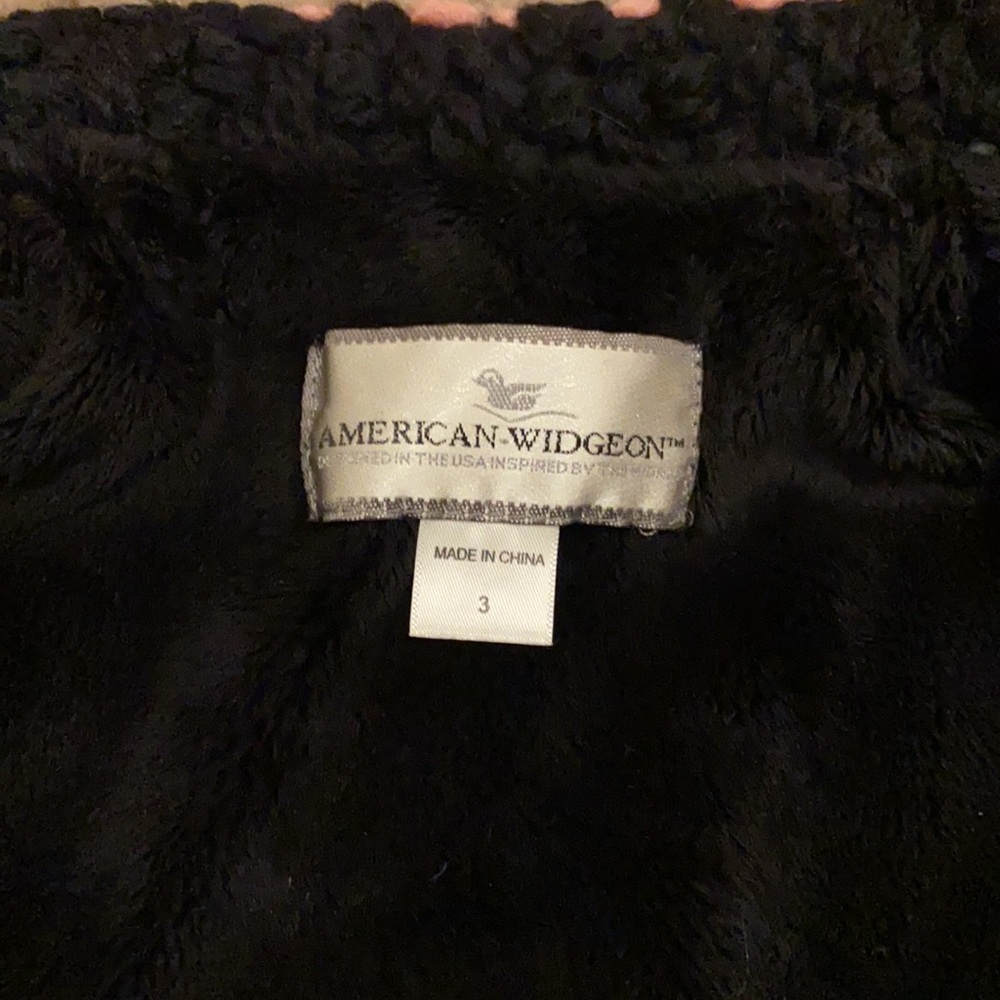 NWOT American Widgeon Jacket Girls Size 3 Faux Fur Lined! - Picture 10 of 10